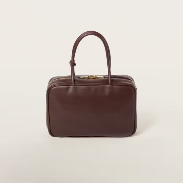 Leather Beau Handbag Shrubby Oak Color