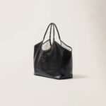 IVY Leather Handbag Black