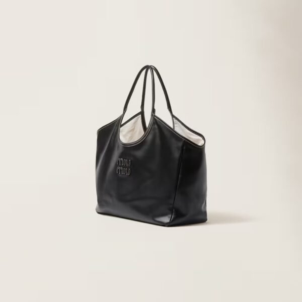 IVY Leather Handbag Black