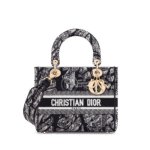 MEDIUM LADY D-LITE BAG Embroidery