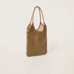 Ivy corduroy texture shopping bag