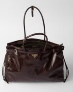Prada Bonnie Oversized Leather Handbag