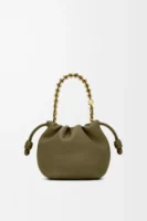 Mini Flamenco purse in mellow nappa lambskin
