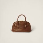 Aventure Nappa Leather Handbag Oak color