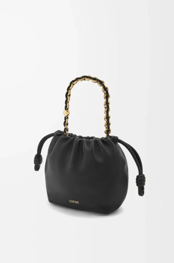 Mini Flamenco purse in mellow nappa lambskin