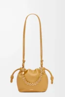 Mini Flamenco purse in mellow nappa lambskin
