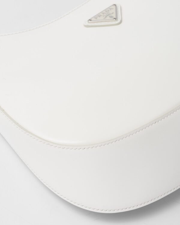 Prada Cleo Glossy Leather Shoulder Bag
