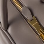 Leather Beau Handbag Clay-gray