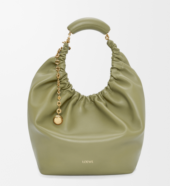 Medium Squeeze bag in mellow nappa lambskin