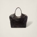 Leather tote bag