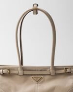 Prada Bonnie Medium Leather Handbag Lilac