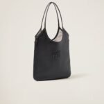 IVY Leather Handbag Black
