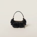 Soft Lamb Nappa Pouch Black