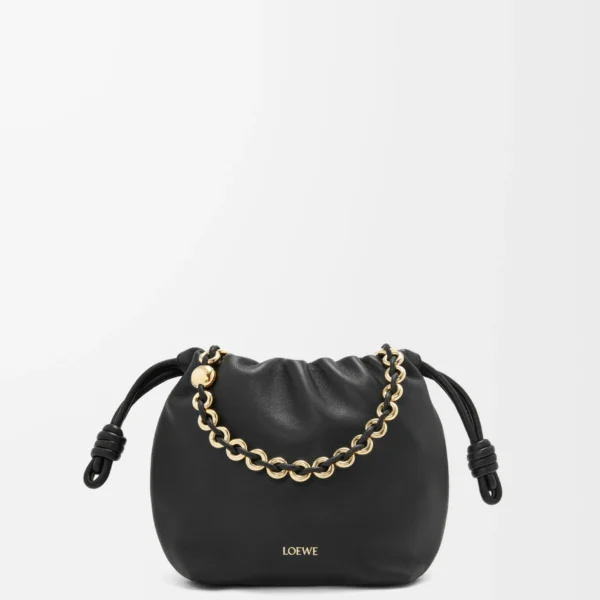 Mini Flamenco purse in mellow nappa lambskin