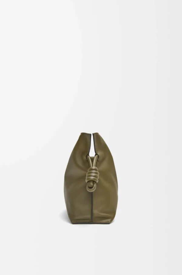 Medium Flamenco clutch in nappa calfskin