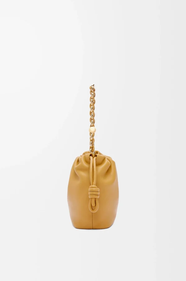 Mini Flamenco purse in mellow nappa lambskin