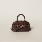 Aventure Nappa Leather Handbag Shrubby Oak Color