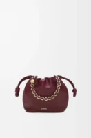 Mini Flamenco purse in mellow nappa lambskin