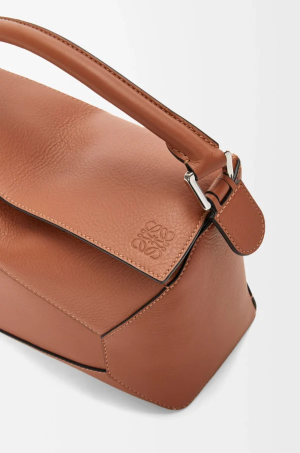 Small Puzzle Edge bag in classic calfskin