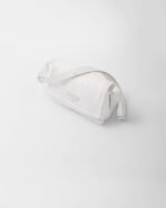 Small-filled Re-Nylon shoulder bag white