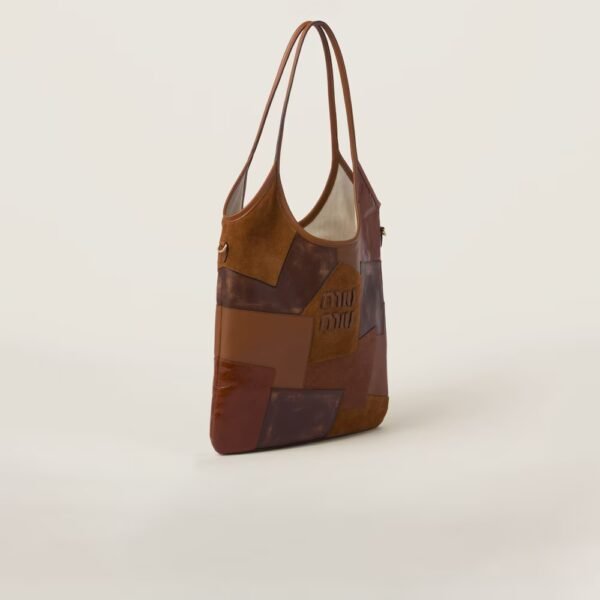 IVY Leather Patchwork Handbag