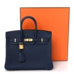 Togo Birkin 25 Bleu Abysse