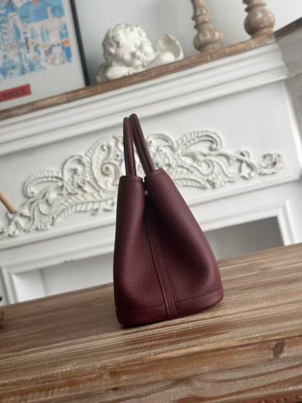 Grained Leather Garden Party Tote | Spacious Everyday Handbag