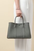 Grained Leather Garden Party Tote | Spacious Everyday Handbag