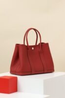 Grained Leather Garden Party Tote | Spacious Everyday Handbag