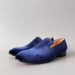 Christian Louboutin Black Suede Venetian Loafers – Minimalist Classic Slip-On