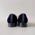 Christian Louboutin Black Suede Venetian Loafers – Minimalist Classic Slip-On