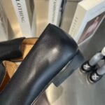 Men's Minimalist Black Leather Loafers - Slip-On Casual & Dress Shoes for Business, Driving & Work