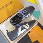 Balletcore Leather Sneaker – Women's Flat Casual Walking Shoes