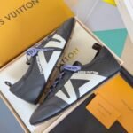 Balletcore Leather Sneaker – Women's Flat Casual Walking Shoes