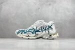 Distressed Graffiti Chunky Sneakers Vintage Mesh Streetwear Dad Shoes