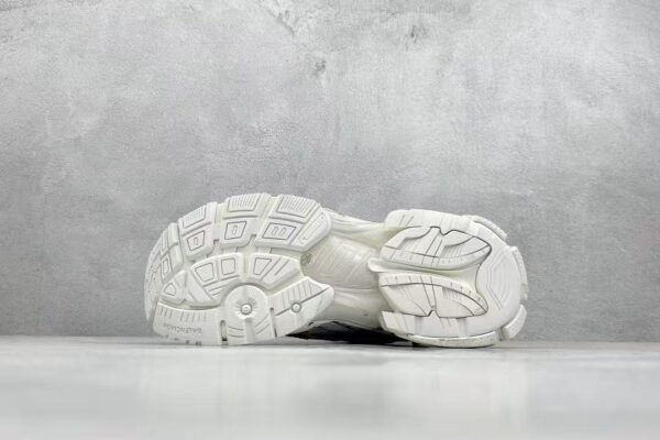 Distressed Graffiti Chunky Sneakers Vintage Mesh Streetwear Dad Shoes