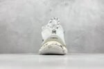 Distressed Graffiti Chunky Sneakers Vintage Mesh Streetwear Dad Shoes