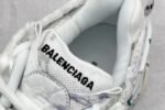 Distressed Graffiti Chunky Sneakers Vintage Mesh Streetwear Dad Shoes