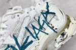 Distressed Graffiti Chunky Sneakers Vintage Mesh Streetwear Dad Shoes