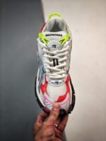 Multicolor Deconstructed Retro Mesh Running Shoes | Y2K Chunky Sneakers