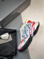 Multicolor Deconstructed Retro Mesh Running Shoes | Y2K Chunky Sneakers