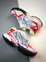 Multicolor Deconstructed Retro Mesh Running Shoes | Y2K Chunky Sneakers