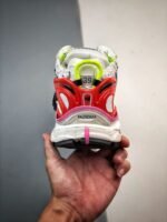 Multicolor Deconstructed Retro Mesh Running Shoes | Y2K Chunky Sneakers