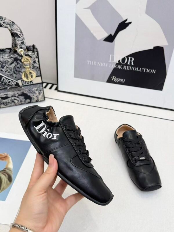 Women's Modern Square-Toe Satin Ballet Sneakers - Lightweight Flat Walking Shoes with Heart Stitching Detail
