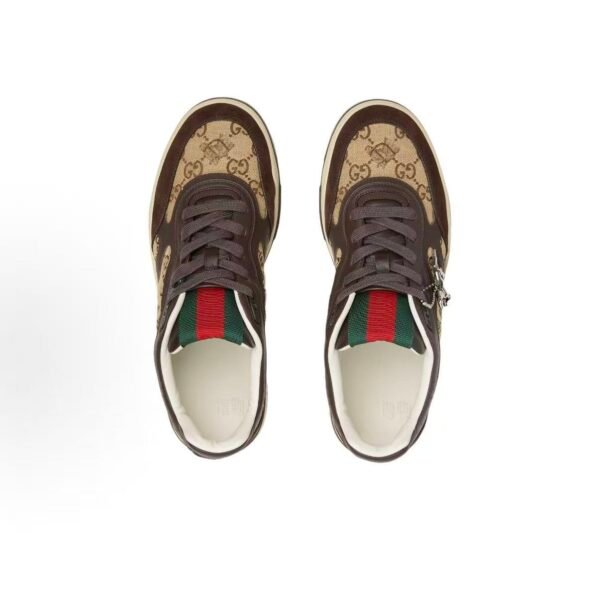 Premium Brown Suede Canvas Platform Sneakers – 4cm Lift Vintage Unisex Board Shoes