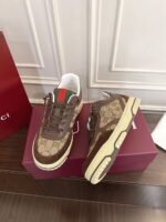 Premium Brown Suede Canvas Platform Sneakers – 4cm Lift Vintage Unisex Board Shoes