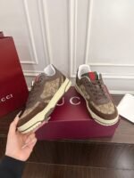 Premium Brown Suede Canvas Platform Sneakers – 4cm Lift Vintage Unisex Board Shoes