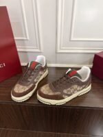 Premium Brown Suede Canvas Platform Sneakers – 4cm Lift Vintage Unisex Board Shoes