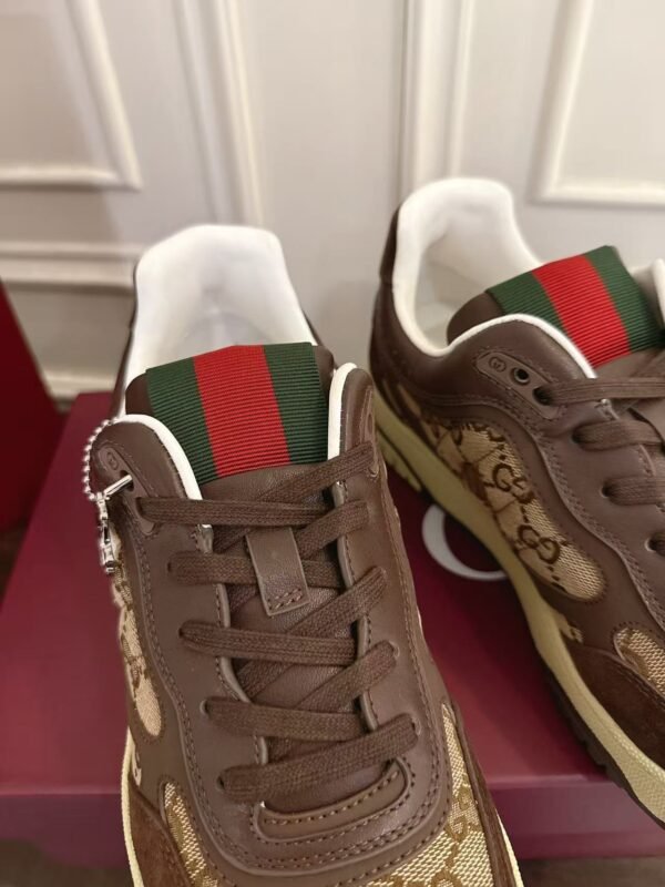 Premium Brown Suede Canvas Platform Sneakers – 4cm Lift Vintage Unisex Board Shoes