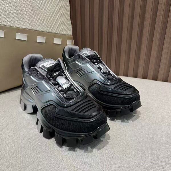 Unisex Cyberpunk Futuristic Chunky Sneakers – Techwear Gothic Platform Running Shoes for Men & Women